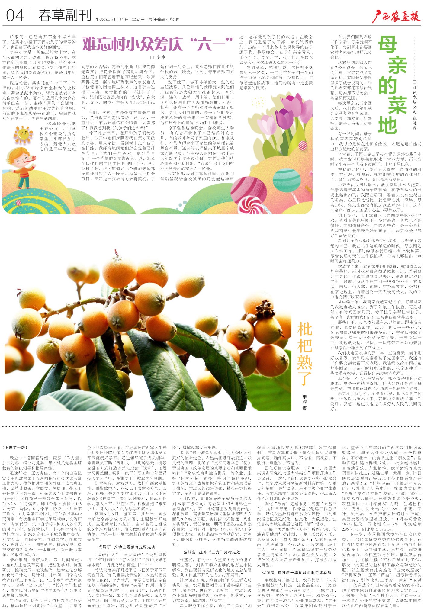 《广西农垦报》